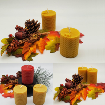 Candle in plastic cylinder Aromatherapy Candles natural wax Candle